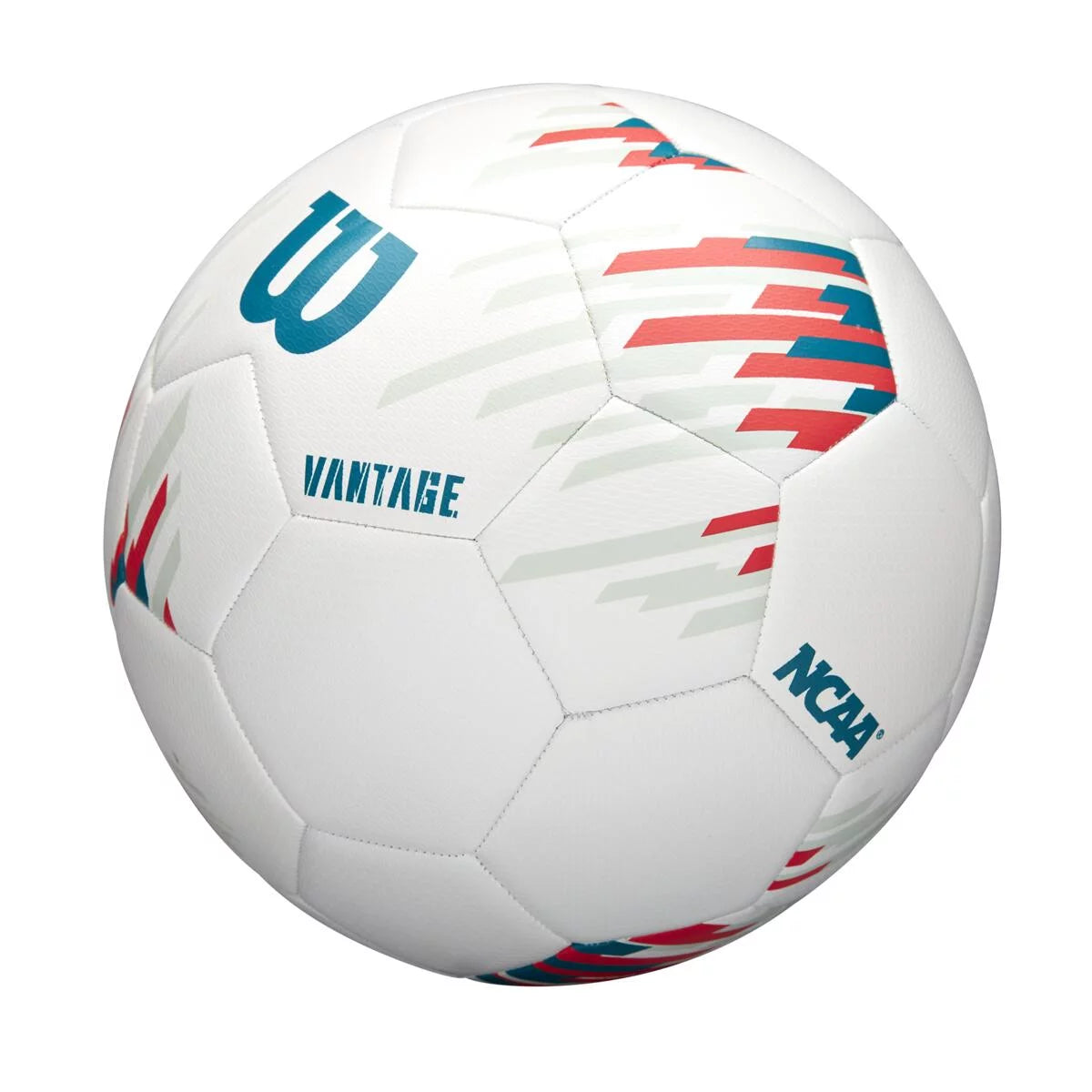 NCAA Vantage Size 5 Soccer Ball - White/Teal