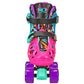 Girl'S Adjustable Quad Skates, Glow, Medium (3-6)