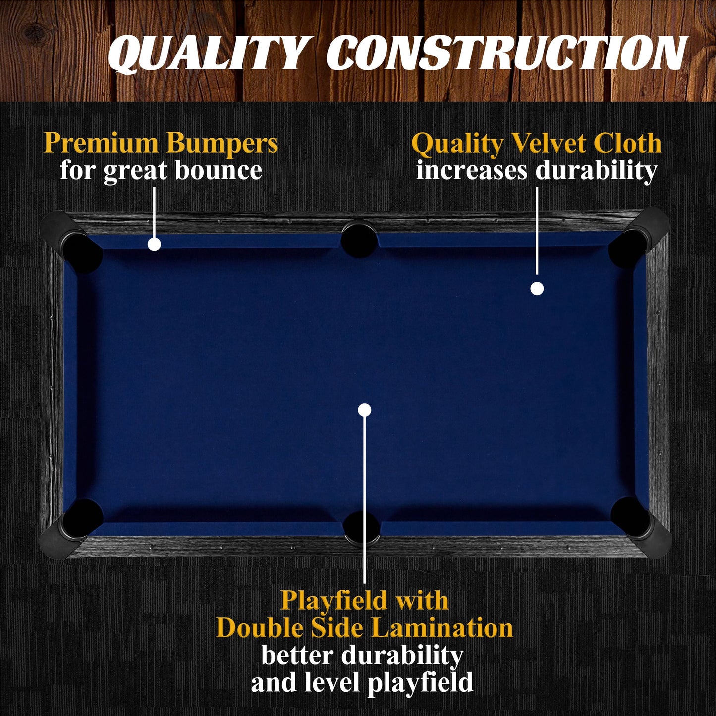 Harrison Collection 60" Pool Table, New, by