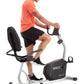 Pursuit R 4.1 Recumbent Exercise Bike with Inertia-Enhanced Flywheel