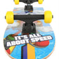 31" X 7.5" Standard Popsicle Complete Skateboard, Beginner Skateboard with Pro Trucks for Kids